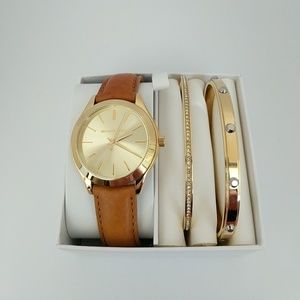 Michael Kors watch and two bracelets!